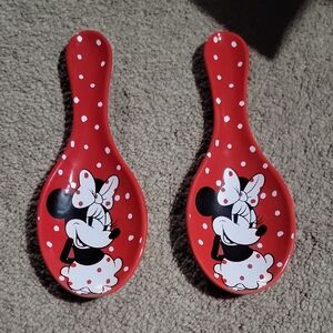 Disney Red and White Minnie Mouse Cooking Utensils